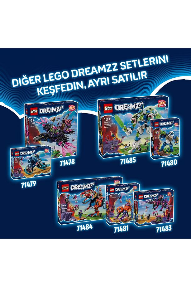 ® NINJAGO® Ateş Şövalyesi Robotu 71846 - 14+ Minifigür İçeren Yaratıcı Oyuncak Yapım Seti (996P) - 11