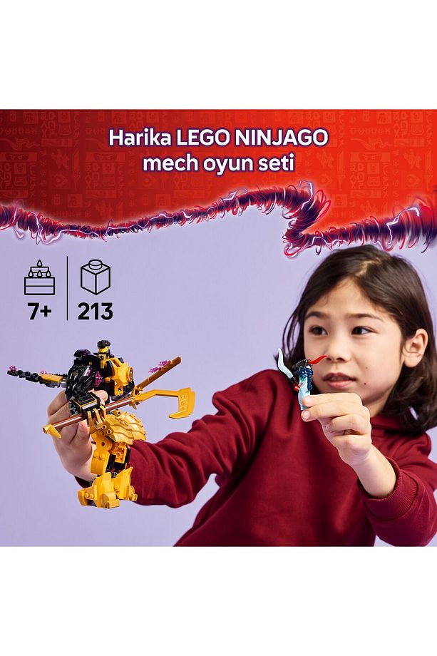 ® NINJAGO® Arin’in Spinjitzu Savaş Robotu 71839 - 7+ Yaratıcı Oyuncak Yapım Seti (213 Parça) - 5