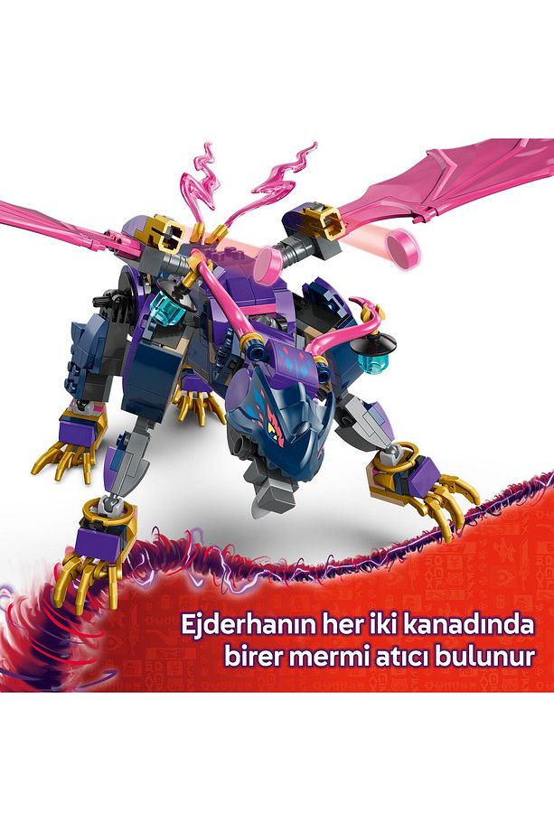 ® NINJAGO® Usta Ejderha Rontu 71842 - 7+ Minifigür İçeren Yaratıcı Oyuncak Yapım Seti (381 Pr) - 6