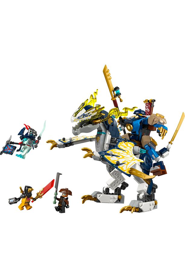 ® NINJAGO® Rogue’un Robot Ejderha Binicisi 71843 - 8+ Yaratıcı Oyuncak Yapım Seti (584 Parça) - 3