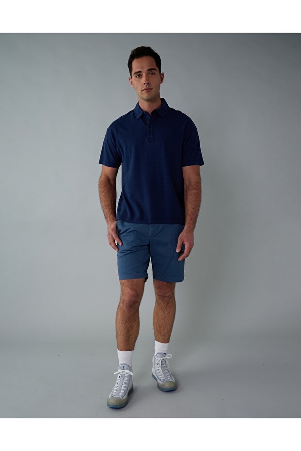 Ae Flex 9" Lived-In Khaki Short