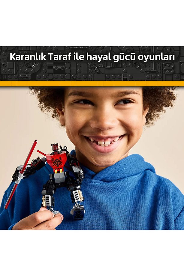 ® Star Wars: Klon Savaşları Darth Maul™ Robotu 75411 - 6+ Yaratıcı Oyuncak Yapım Seti (143 Pr) - 3