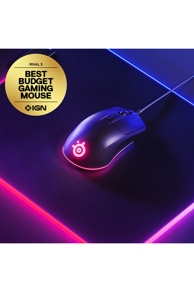 Rival 3 Ssm62513 Optik 6 Tuş 8500cpı Kablolu Gaming (OYUNCU) Mouse - 6