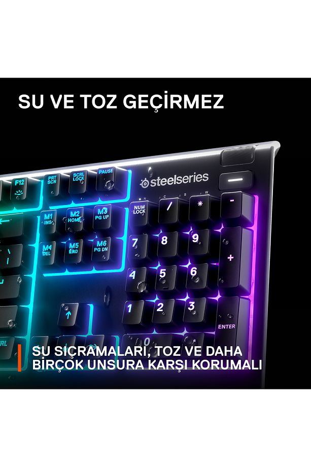 Apex 3 Ssk64808 Tr Q Rgb Membrane Kablolu Gaming (OYUNCU) Klavye - 7