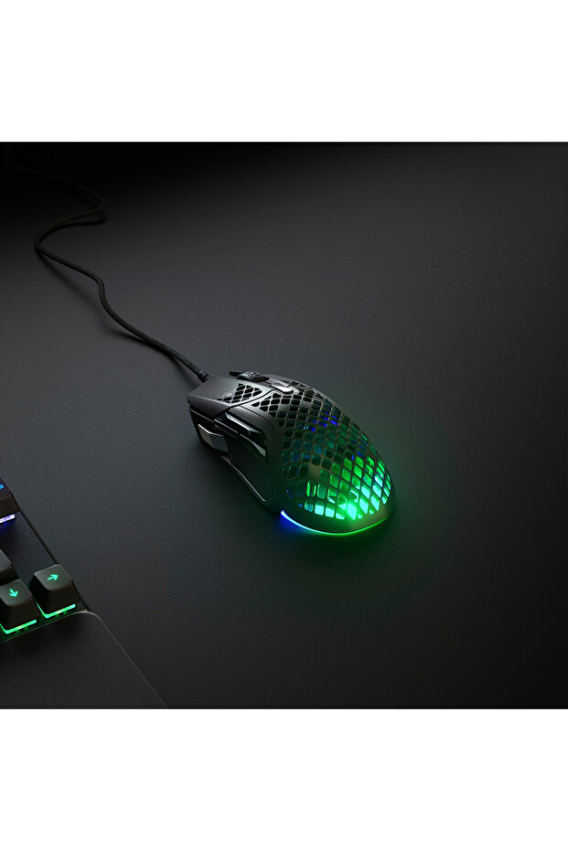 Aerox 5 Optik 9 Tuş 18000 Cpı Rgb Siyah Kablolu Gaming (OYUNCU) Mouse - 8