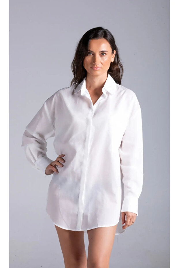 MONAKO BEYAZ GÖMLEK - 2