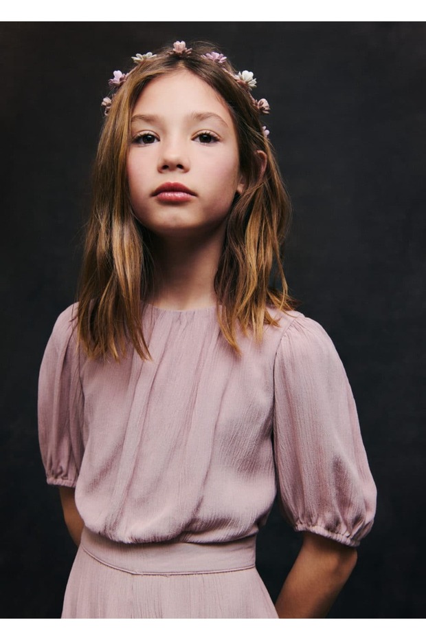 Bağlamalı çiçekli taç - 5