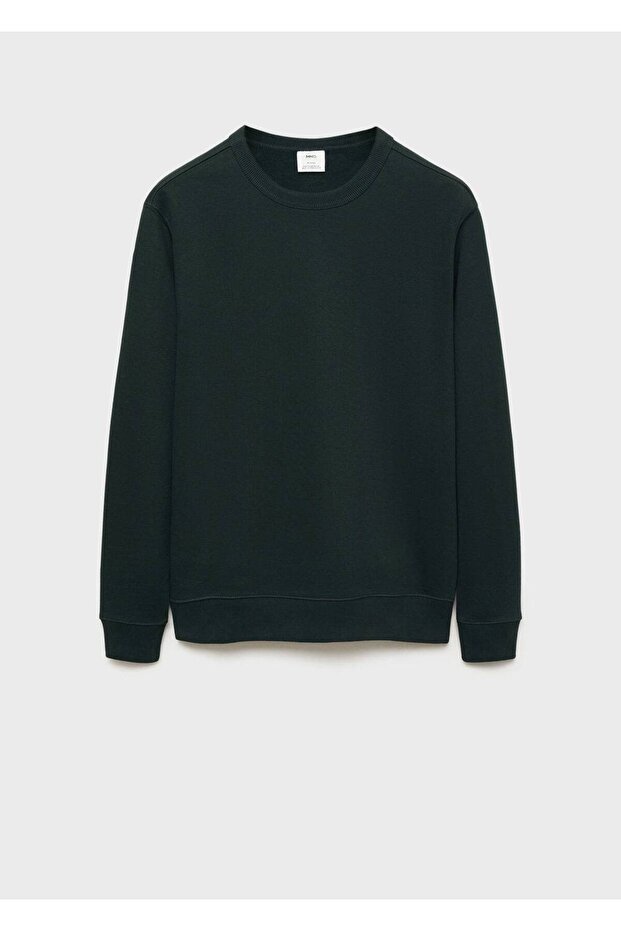 Regular kesim pamuklu sweatshirt - 3
