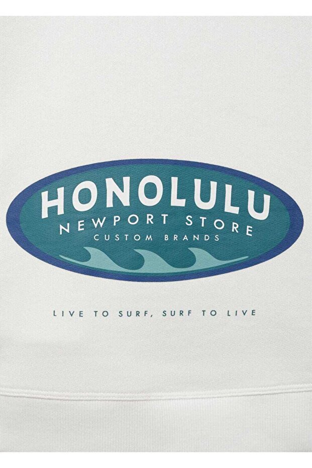 Fermuarlı kapüşonlu sweatshirt - 7