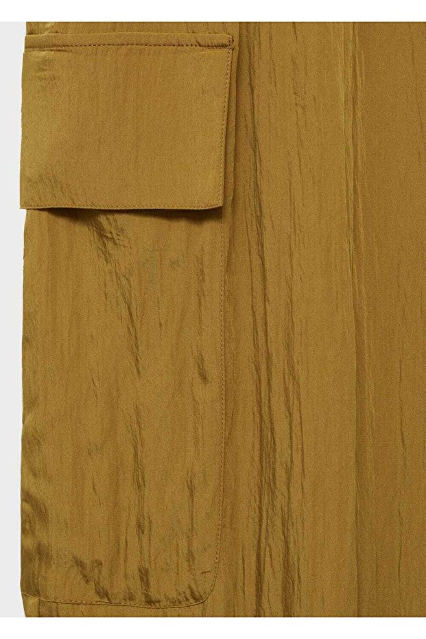 Dokulu kargo pantolon - 6