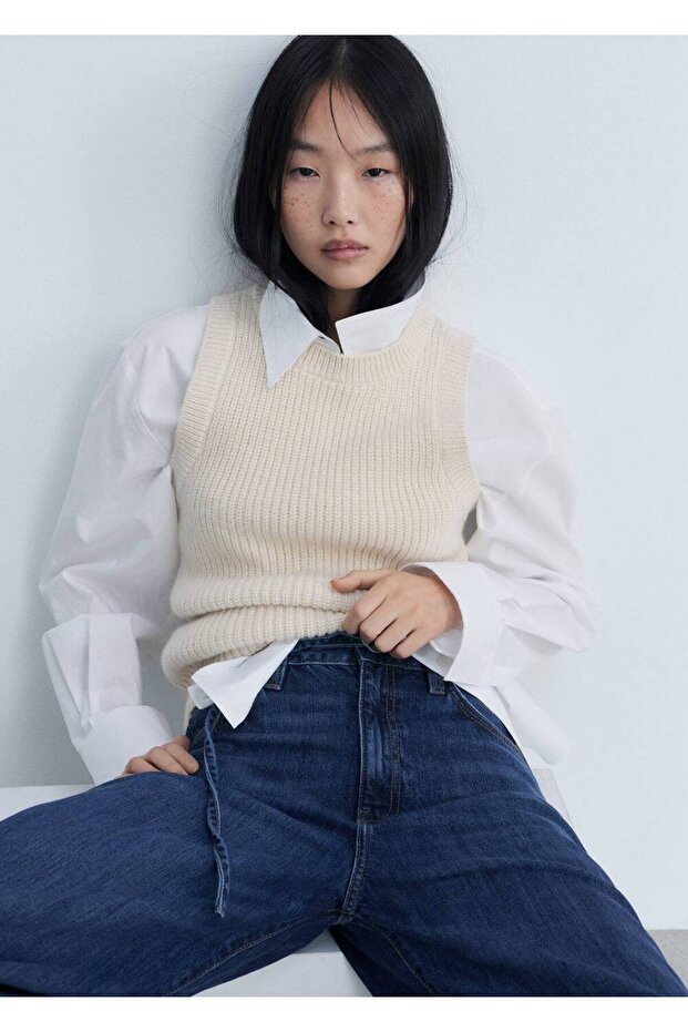 Kemerli Wideleg jean - 6