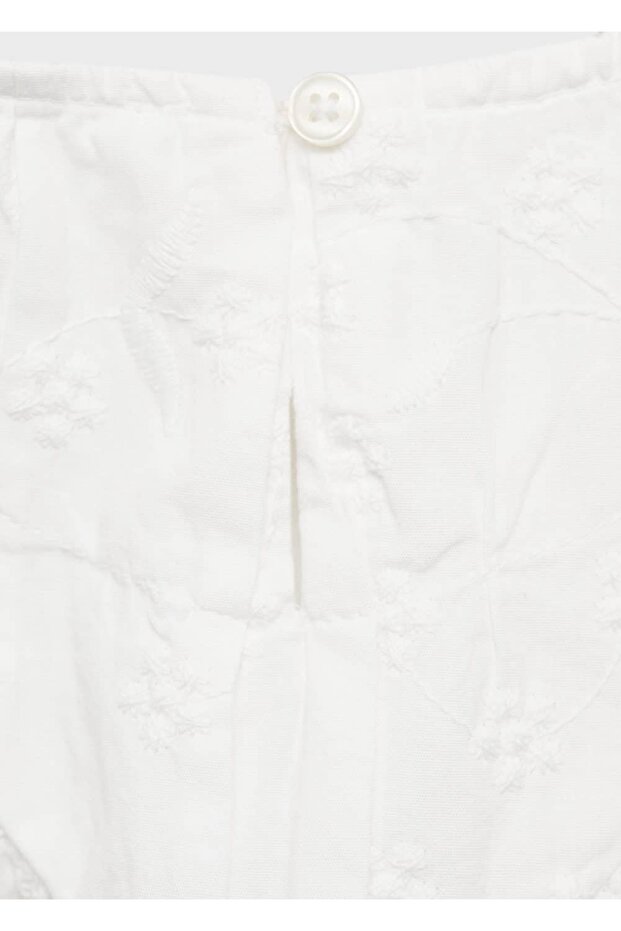 Bestickte Baumwollbluse - 8