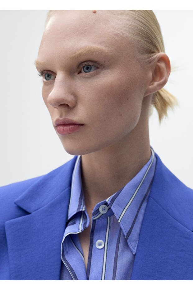 Kalıplı blazer ceket - 7