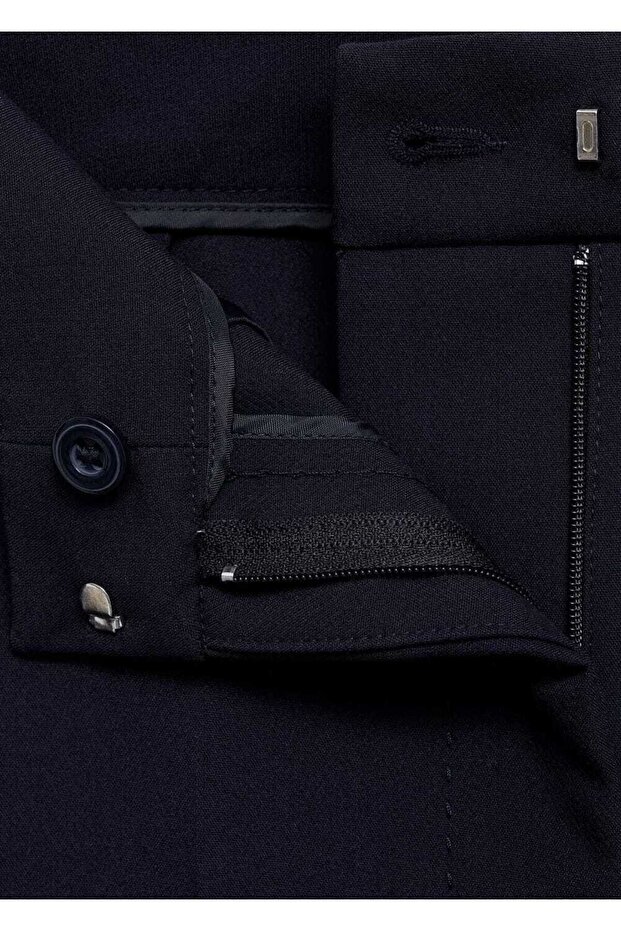 Pensli Düz Kesim Pantolon - 7