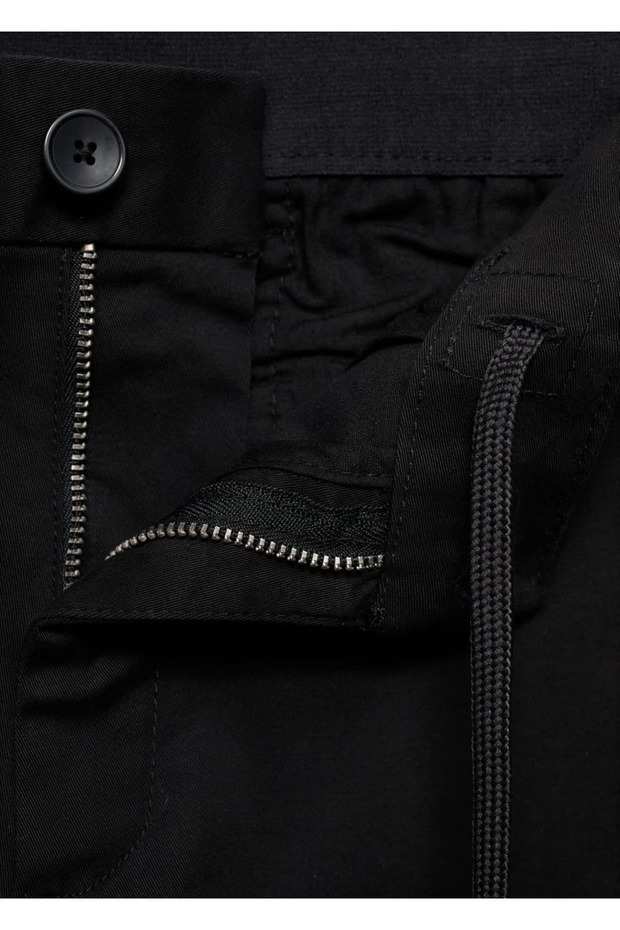 Daralan kısa paçalı chino pantolon - 6