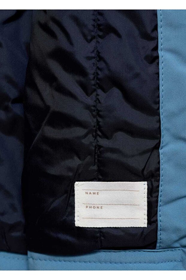 Astarı kapitoneli su geçirmez parka - 7