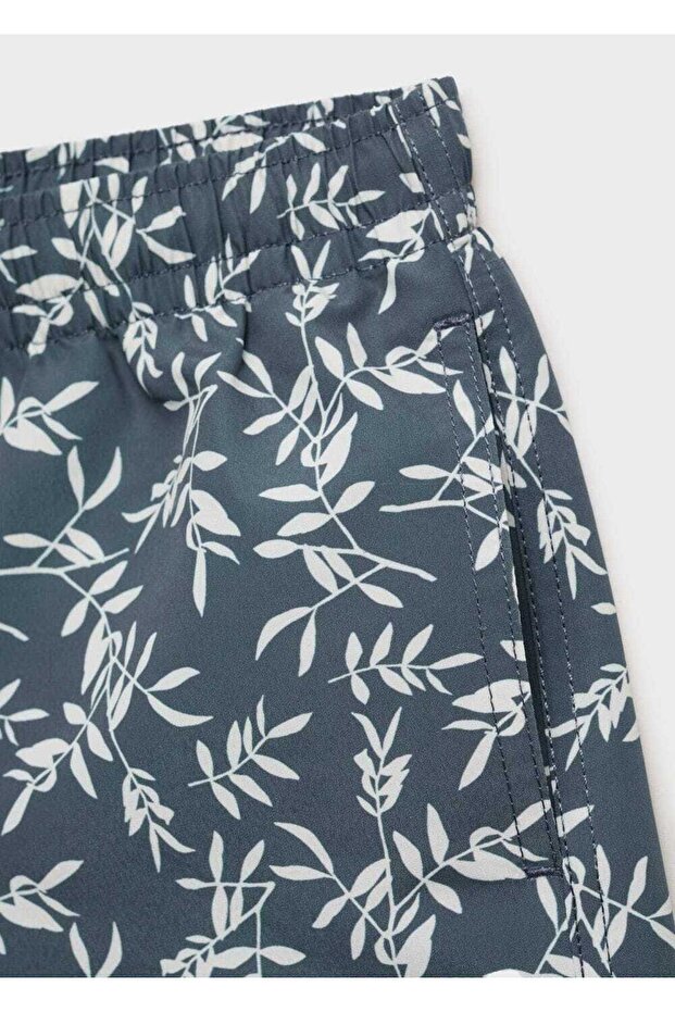 Desenli şort mayo - 3