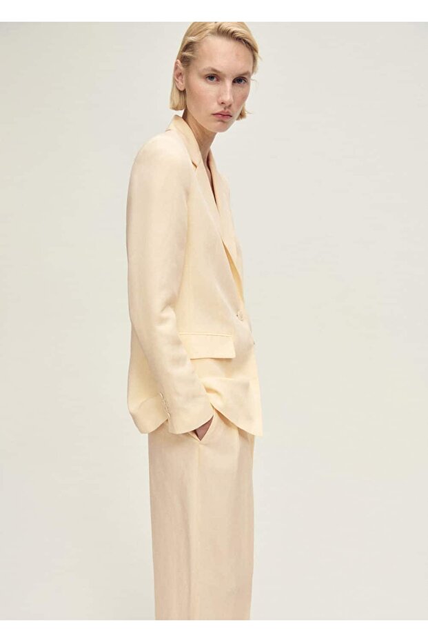 سترة من مزيج الكتان - 5