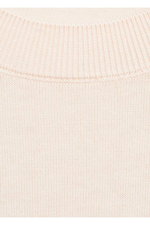 İpek karışımlı triko kazak - 7