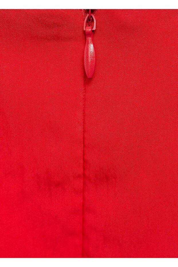 Kombine evaze elbise - 8