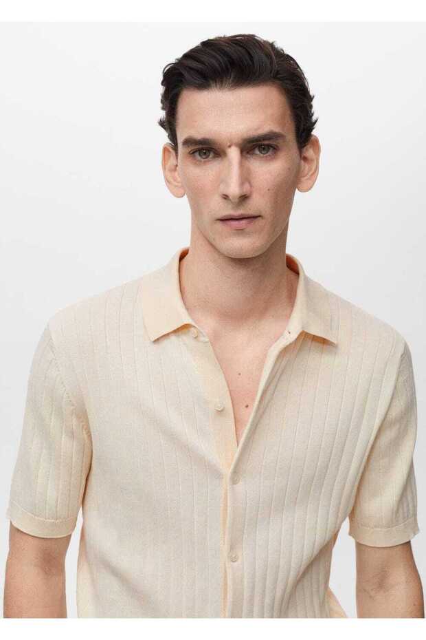 Gestreiftes, geformtes Hemd - 6