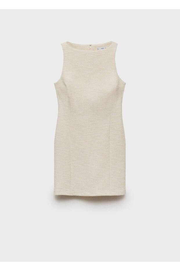 Kısa tüvit elbise - 3