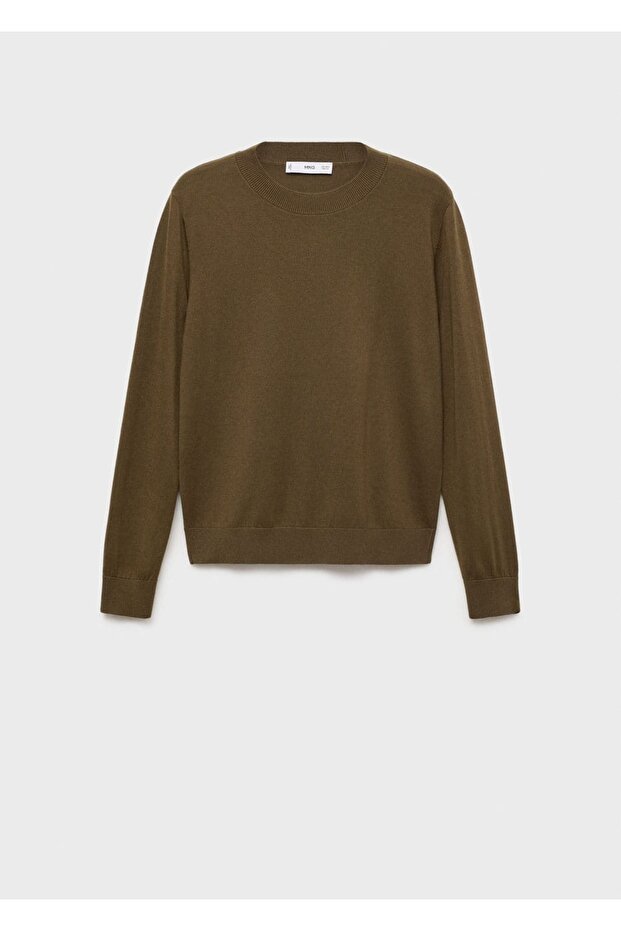 İpek karışımlı triko kazak - 3