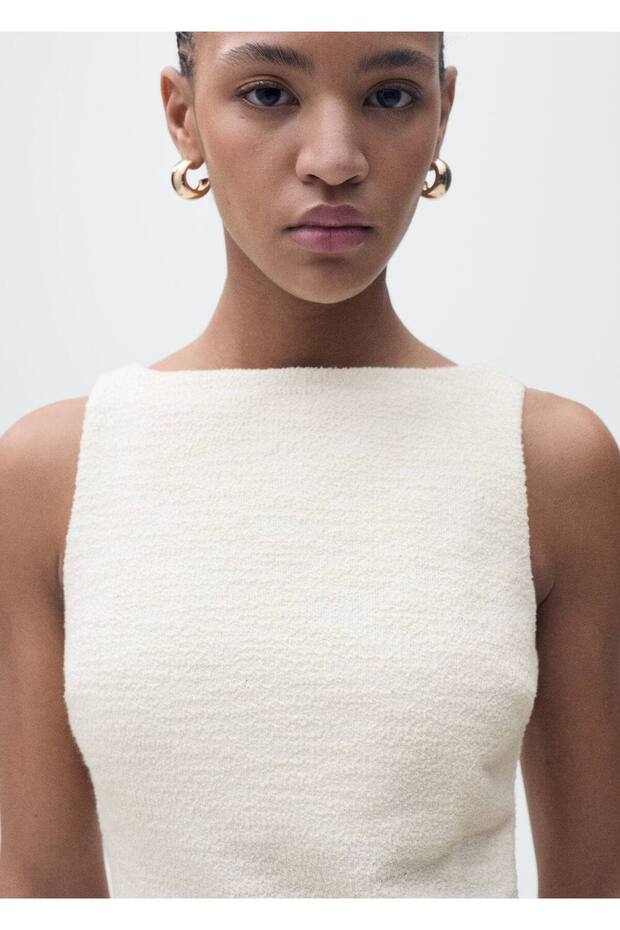 Kısa tüvit elbise - 6