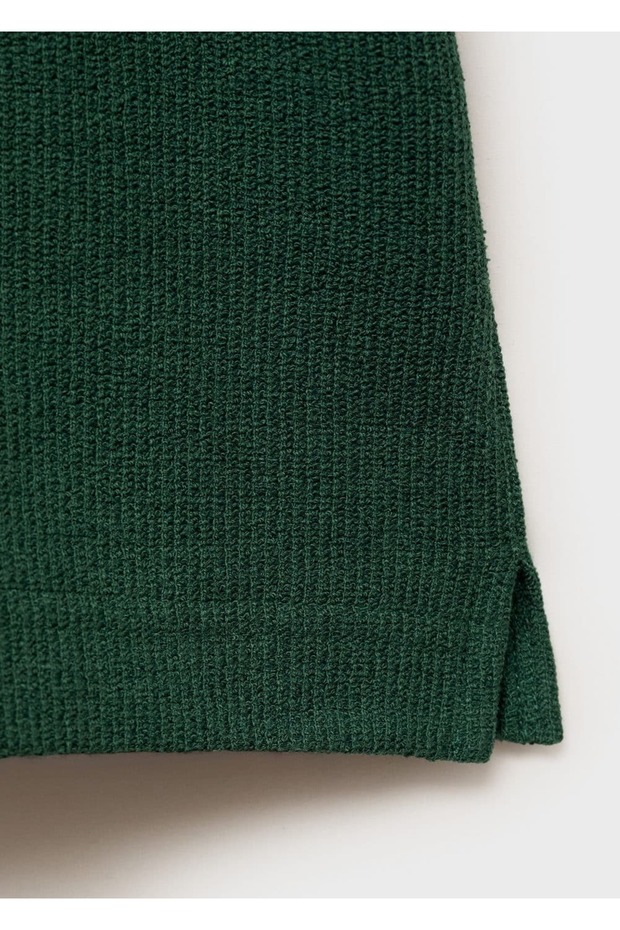 Kalıplı ribana pamuklu polo gömlek - 8