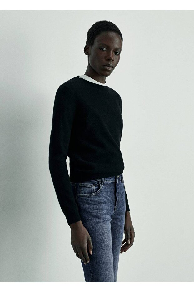 Düşük belli flare jean - 7