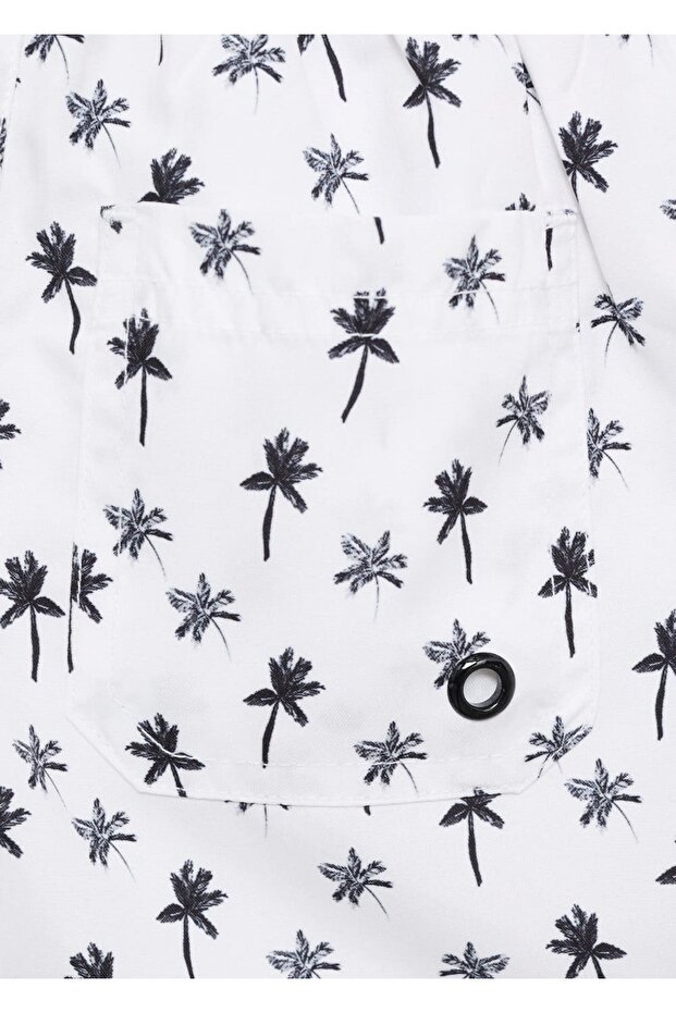 Palmiye baskılı mayo - 5