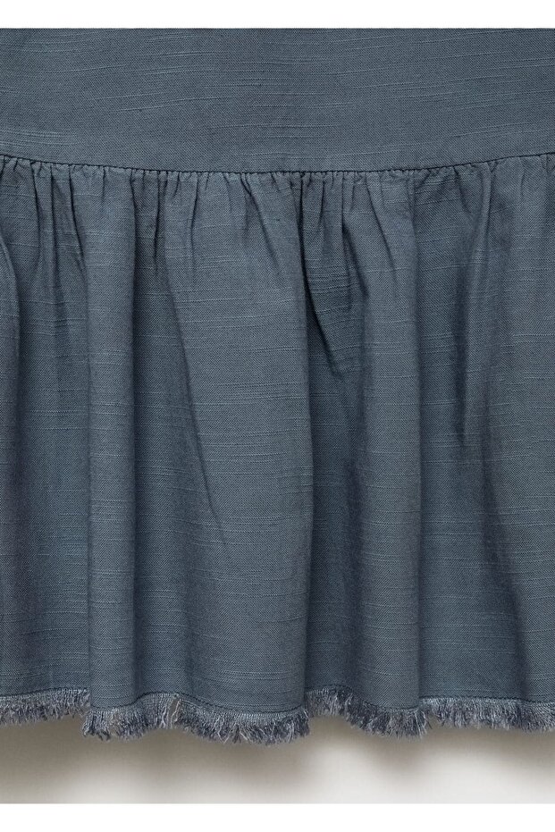 Volanlı uzun etek - 6