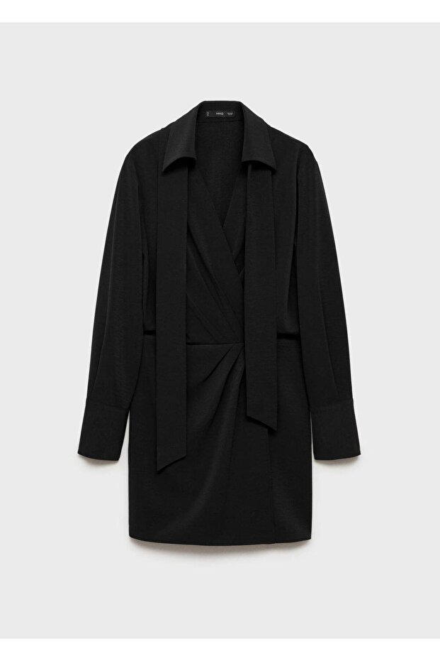 Rochie cu guler de cămașă - 3