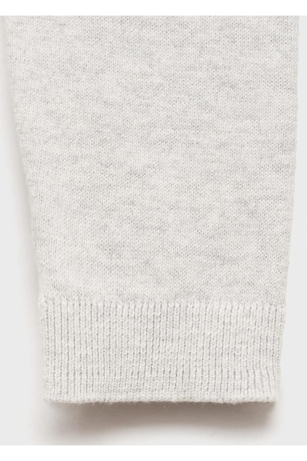 Kırçıllı pamuklu kazak - 5