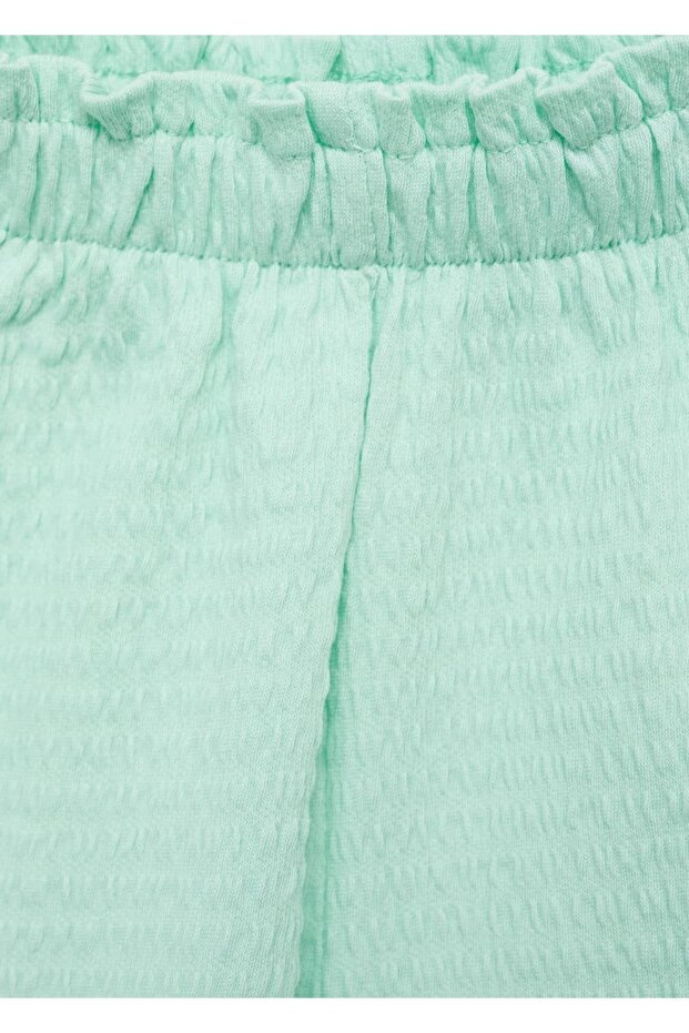 Büzgülü şort - 5