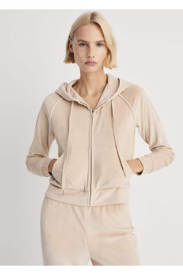 Soft Touch Velvet Sweatshirt