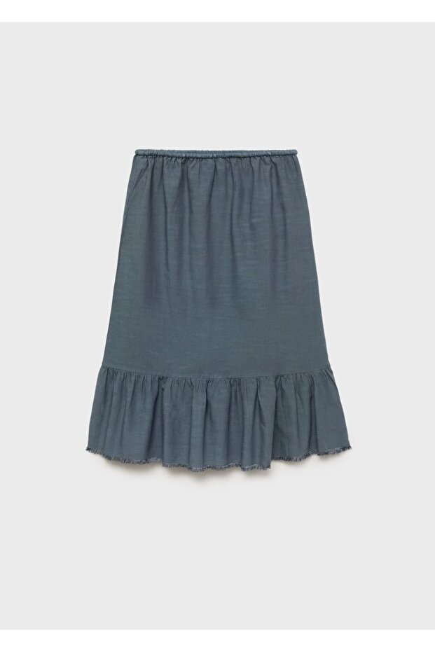 Volanlı uzun etek - 3