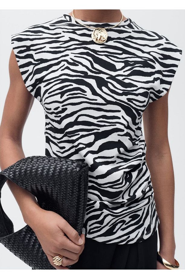 Drape Kolsuz Tişört - 1