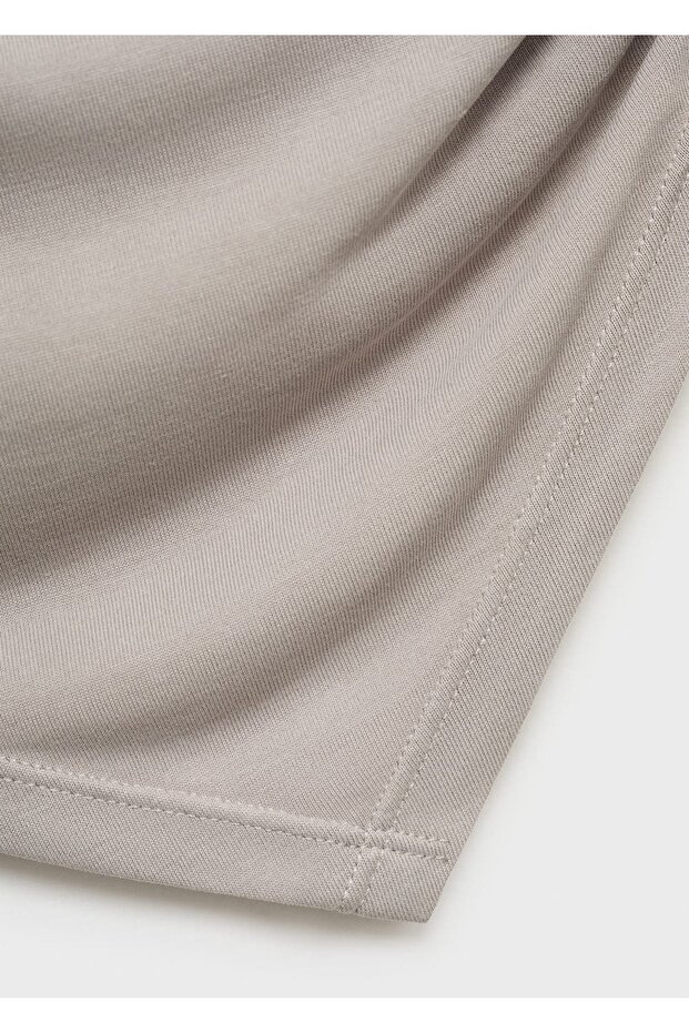 Halter yaka kruvaze bluz - 6