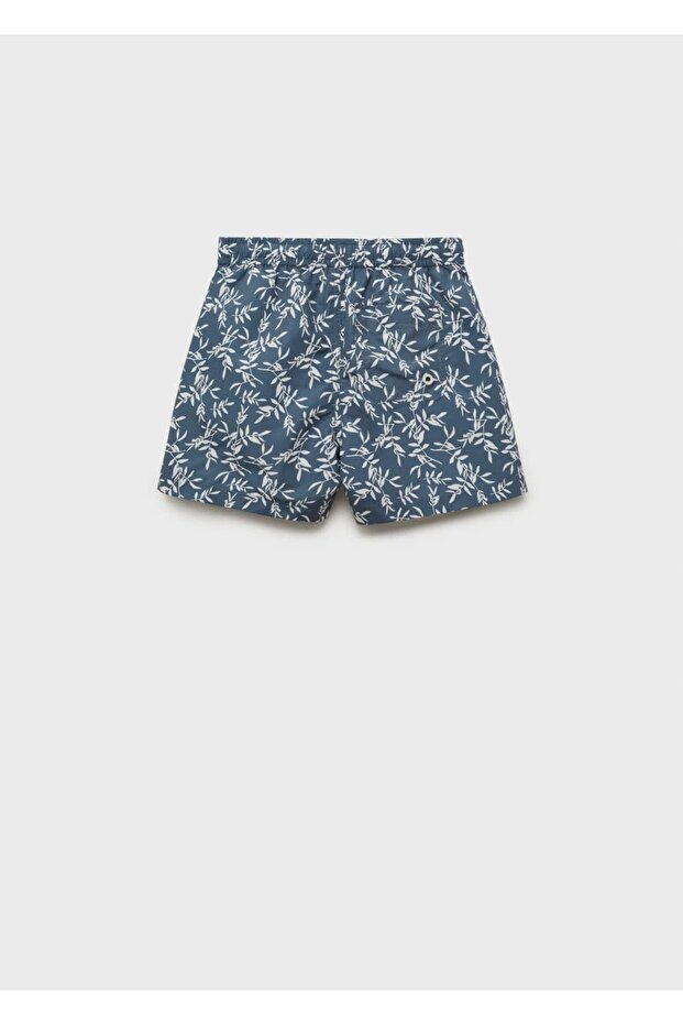 Desenli şort mayo - 2