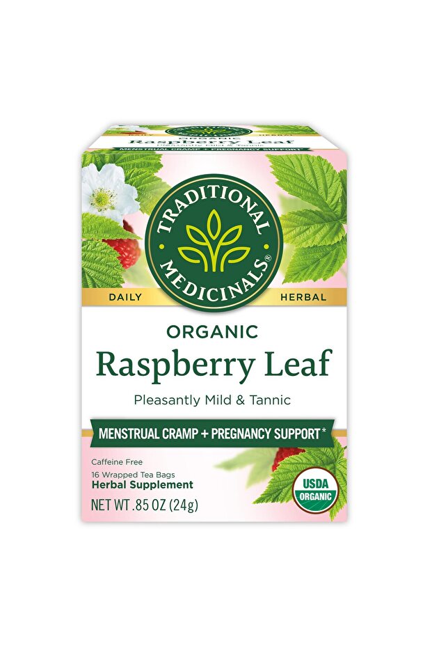 Organic Raspberry Leaf Tea (16 Tea Bags)