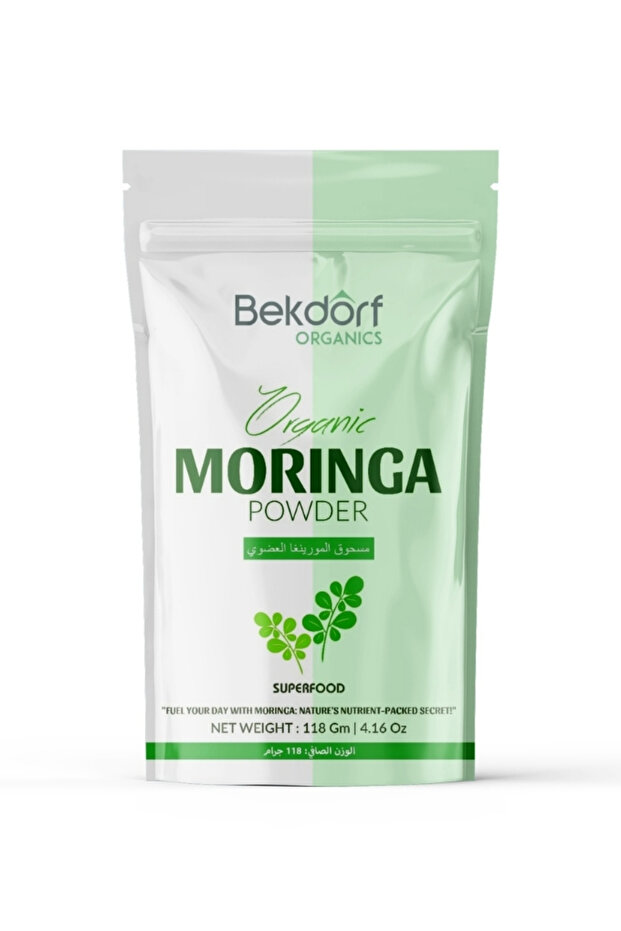 Organic Moringa Powder -118 gm | Complete Natural Superfood | Premium Quality