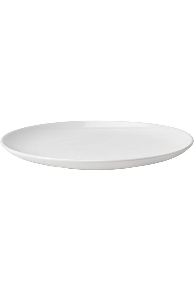طبق عشاء، أبيض، 26 سم - 1