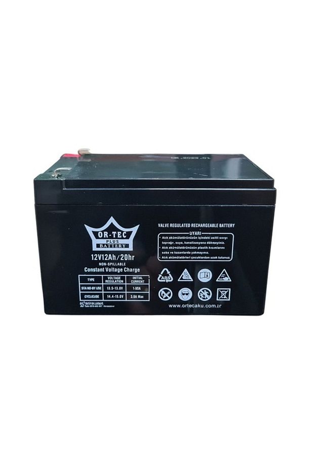 12v 12ah Bakımsız Kuru Akü - 1
