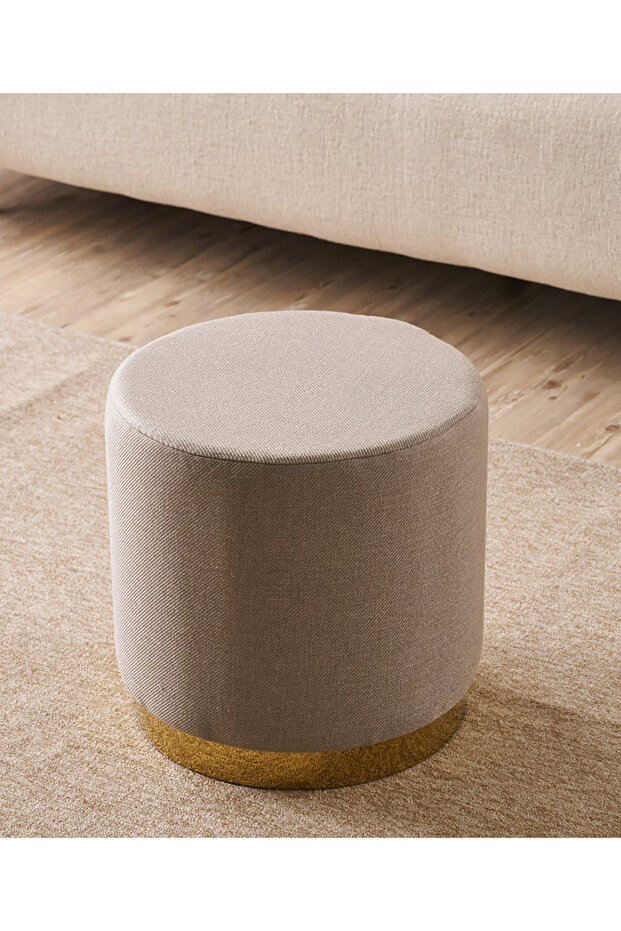 Göcek Puf - Bej - 1