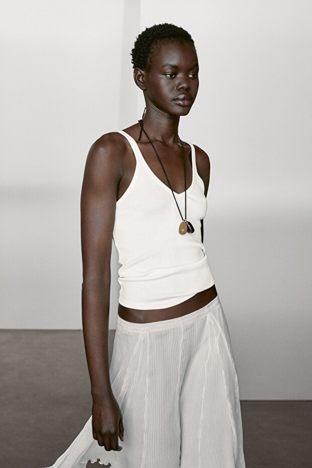 100% cotton tank top - 4