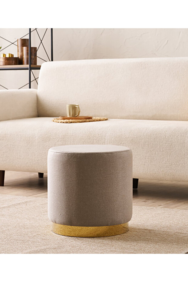 Göcek Puf - Bej - 3