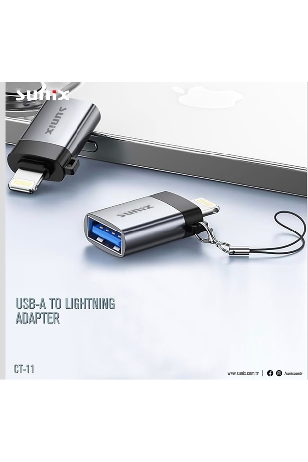 İphone Lightning To Usb 3.0 Çevirici Dönüştürücü Data Veri Içindir Yeni Tip - 4