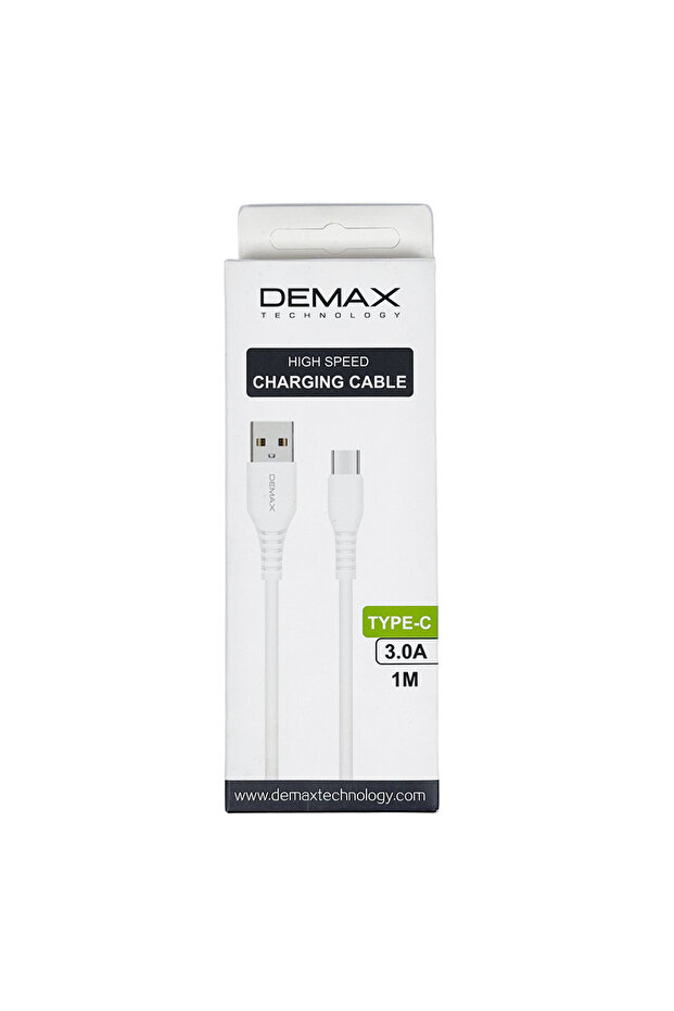 D1 Type-C To Usb 1 Metre 3.0A Şarj Kablosu - 1