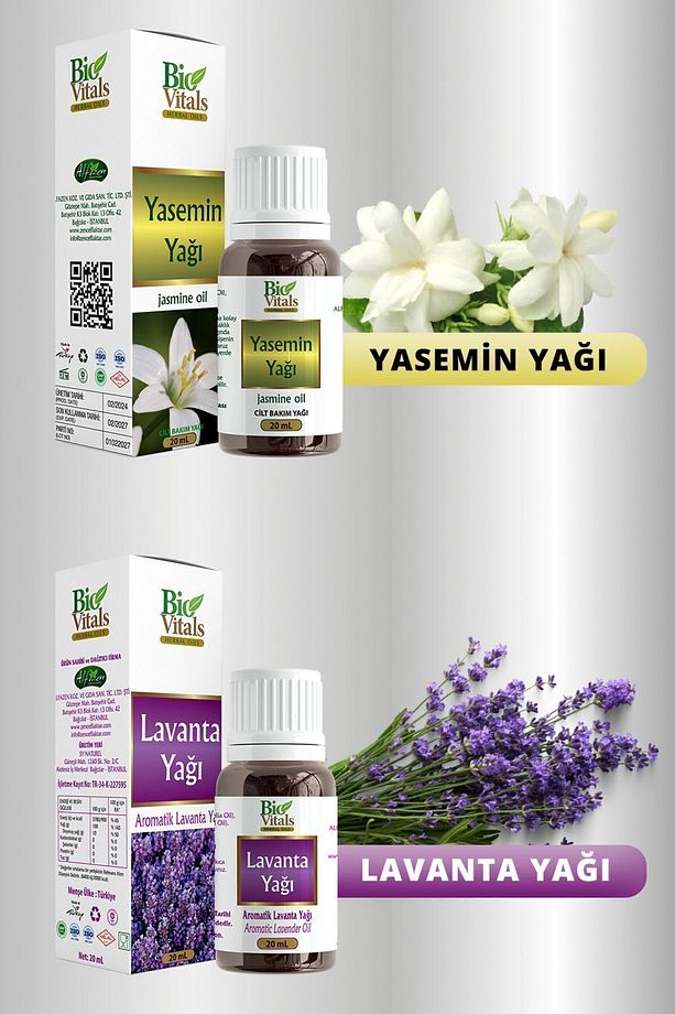 Lavanta Yasemin Aromaterapi Yağları - 1